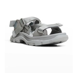 NIB $690 Alexander McQueen Strappy Leather Sport Sandals in size 44 EU / 11 US!